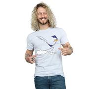 Looney Tunes Men's Road Runner Running T-Shirt Sport Grey X-Large