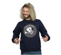 Looney Tunes Men's That´s All Folks Porky Pig Sweatshirt in Navy | Size: 3XL Looney Tunes Navy 3XL