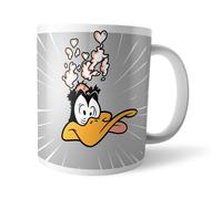 Looney Tunes Official You Blow Me Away Daffy Duck Mug in White Looney Tunes White