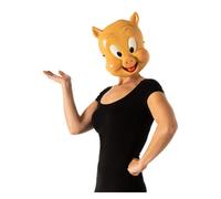 Looney Tunes Porky Pig 1/2 Mask Brown (One Size)
