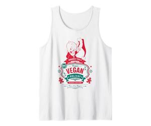 Looney Tunes Porky Pig Christmas Happy Vegan Holiday Tank Top