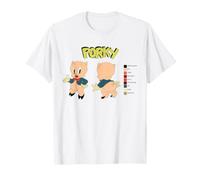 Looney Tunes Porky Pig Retro Color Code T-Shirt