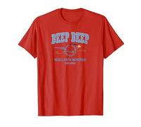 Looney Tunes Road Runner Beep Beep T-Shirt, Men, Red, Medium