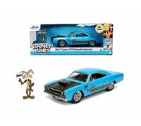 Looney Tunes Road Runner Plymouth W/ Willy Coyote Figure 1:24 Model Jada Toys