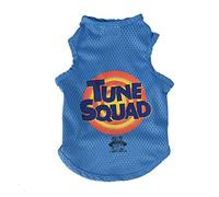 Looney Tunes Space Jam 2 Tune Squad Dog Tank Top, Small Dog Shirt | Looney Tunes Space Jam Jersey, Mesh Blue Dog Shirt for Small Dogs from Space Jam Movie