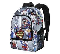 Looney Tunes Super Tunes-FAN Fight Backpack 2.0, Grey, 18 x 31 x 44 cm, Capacity 24 L