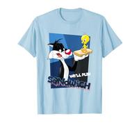 Looney Tunes Sylvester Tweety Sandwich T-Shirt