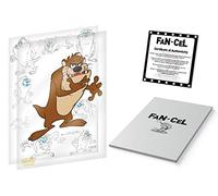 Looney Tunes Tasmanian Devil Limited Edition Fan-Cel | Officially Licensed Animation Collectible, Hand-Placed on Acetate, Individually Numbered with Certificate of Authenticity (995 Worldwide)