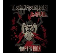 Looney Tunes Tasmanian Devil Monster Rock Sweatshirt - Black - S