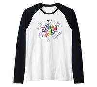 Looney Tunes That's All Rainbow Raglan Baseball Tee