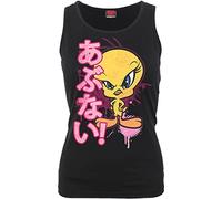 Looney Tunes - Tweety - Danger - Razor Back Top Black - M