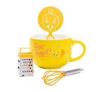 Looney Tunes Tweety Mug And Stencil Set Yellow (One Size)