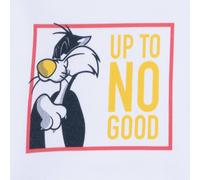 Looney Tunes Up To No Good Kids' Sweatshirt - White - 5-6 Years - White