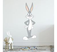 Looney Tunes Wall Sticker - Bugs Bunny Stood Up Wall Decal Art (60cm Height x 20cm Width)