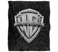 Looney Tunes Warner Bros Logo Blanket Multicoloured (36In X 58In)