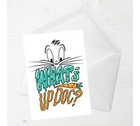Looney Tunes What's Up Doc? Greetings Card - Standard Card