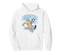 Looney Tunes Wile E Coyote Argentina Football Pullover Hoodie