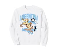 Looney Tunes Wile E Coyote Argentina Football Sweatshirt