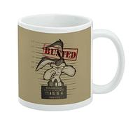Looney Tunes Wile E. Coyote BUSTED Ceramic Coffee Mug, Novelty Gift Mugs for Coffee, Tea and Hot Drinks, 11oz, White