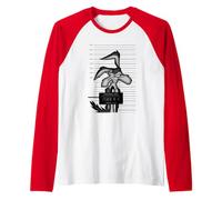 Looney Tunes Wile E. Coyote Busted Raglan Baseball Tee