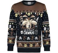 Looney Tunes Wile E Coyote - Genius Christmas jumper multicolour XXL