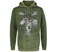 Looney Tunes Wile E. Coyote - Genius Hoodie green S