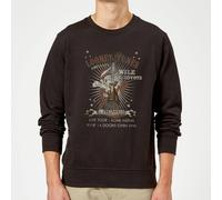 Looney Tunes Wile E Coyote Guitar Arena Tour Sweatshirt - Black - M
