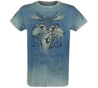 Looney Tunes Wile E. Coyote - Inner Thoughts T-Shirt turquoise S