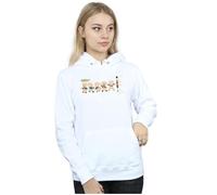Looney Tunes Women's Porky Pig Colour Code Hoodie in White | Size: Large Looney Tunes White L