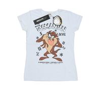 Looney Tunes Women's Tasmanian Devil Vintage T-Shirt in White | Size: Small Looney Tunes White S
