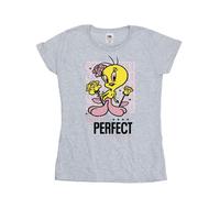 Looney Tunes Women's You´re Perfect Tweety T-Shirt in Grey | Size: XL Looney Tunes Grey XL