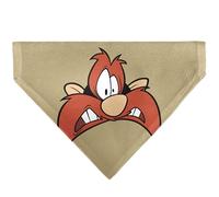 Looney Tunes Yosemite Sam Face Close Up Tan Slip On Collar Bandana Only