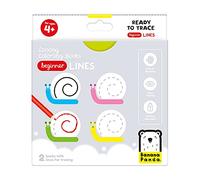 Looong Coloring Books: Ready to Trace, Beginner Lines - Zwei lange ausklappbare Malbücher für Kinder ab 4+