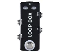 Loop Box Guitar Effect Pedal Switcher Channel Selection True Bypass Guitar Parts Switcher Channel Selection True Bypass Looper