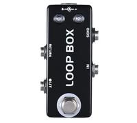 Loop Box Mini Guitar Effect Pedal Looper Route Selection Pedal True Bypass Full Metal Shell Guitar Parts Accessories