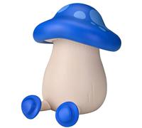 Loop' Delicious in Dungeon Walking Mushroom Blue Soft Vinyl Figure JAPAN