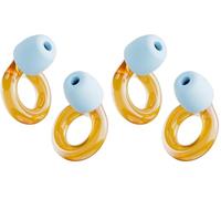 Loop Engage Kids 2 Ear Plugs (6-12yrs) - Reusable Everyday Noise Relief for Kids | Kids Earplugs for Focus, Anxiety, Stress, School, Home, Playtime - 16 dB Noise Reduction Ear Plugs (Pack of 2)
