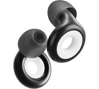 Loop Experience 2 Plus Ear Plugs, Stylish Certified Hearing Protection for Concerts & Festivals, Live Events, Sports, DJs & Nightlife (Black)