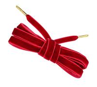 Loop King Laces - Premium Burgundy Velvet Shoe Laces for Sneakers and Tennis Shoes, Replacement Shoe Strings for Men & Women, Shoelaces for Athletic Shoes 36 inches 90 cm long