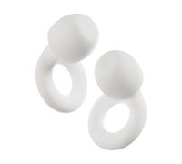 Loop Quiet 2 Ear Plugs - Ultra-Comfy Reusable Noise-Reducing Earplugs for Sleep, Deep Focus, Travel, Noise Sensitivity | Flexible Hearing Protection