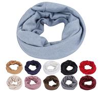 Loop Scarf Women's Autumn and Winter Warm Scarf Pure Cotton Single Layer Neck Warm Neckerchief Women's Loop Scarf Women's Winter Colours and Designs Available, pink, One size