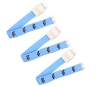 Loop Tourniquet, Tourniquet with Quick Release Buckle and Elastic Band for Nurses, Doctors and Phlebotomists (3, Blue)