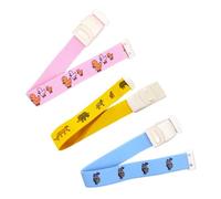 Loop Tourniquet, Tourniquet with Quick Release Buckle and Elastic Band for Nurses, Doctors and Phlebotomists (3, Yellow+Blue+Pink)