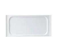 Loop White Small Rectangular Tray