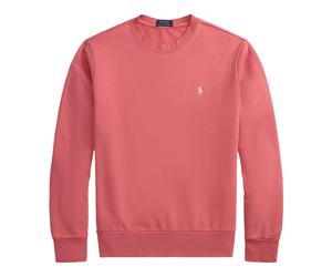 Loopback Fleece Sweatshirt - male - Ralph Lauren - Sweatshirts - Red - S - Sweatshirts & Hoodies S