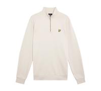 Loopback Quarter Zip Sweat - male - Lyle & Scott - Sweatshirts - Beige - M - Sweatshirts & Hoodies M