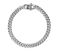 LOOPE COLLECTIVE 610 Stealth Minimal Cuban Bracelet - 18K Gold, 304 Stainless Steel, Acetylene Black, 10mm-8.6", 18K Gold, 304 Stainless, Acetylene Black, no gemstone