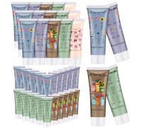 Loopeer 25 Pack Pumpkin Lotion Bulk Fall Thanksgiving Hand Cream Gifts Pie Spice Lotion Flavor Hand Cream Favors Bulk 30ml Mini Travel Size Autumn Thanksgiving Party Supplies(Christian)