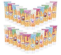 Loopeer 25 Pcs Ice Cream Drip Baseball Hand Cream Bulk Baseball Drip Team Gift Travel Size Hand Lotion Gift Sport Party Goodie Favor for Men Women