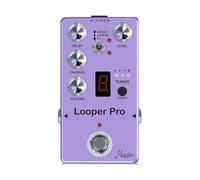 Looper Pro Digital Effect Pedal 40s Loop Recording Reverb Chorus Delay And Tuner Sound